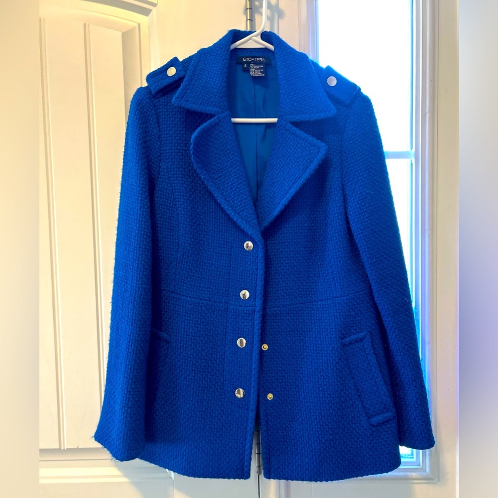 Etcetera coat size 6